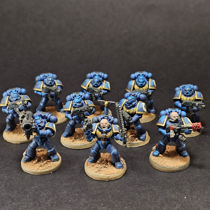 Used Warhammer 40k: Space Marines Tactical Squad (25mm)