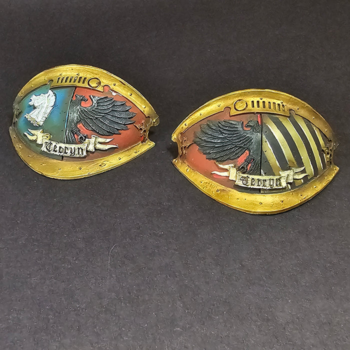 Used Warhammer 40: Imperial Knights - House Terryn Pauldrons