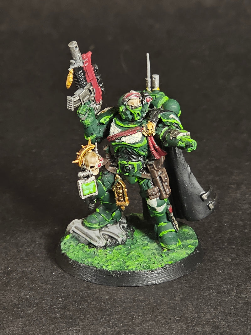 Painted and Based Captain in Phobos Armour. Front Side
