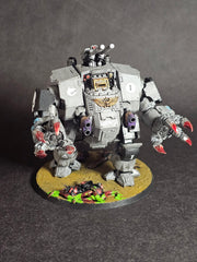 Assembled and painted Brutalis Dreadnought.