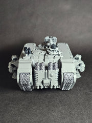 Assembled and partially painter Land Raider Redeemer.
Partially magnetized. (2)