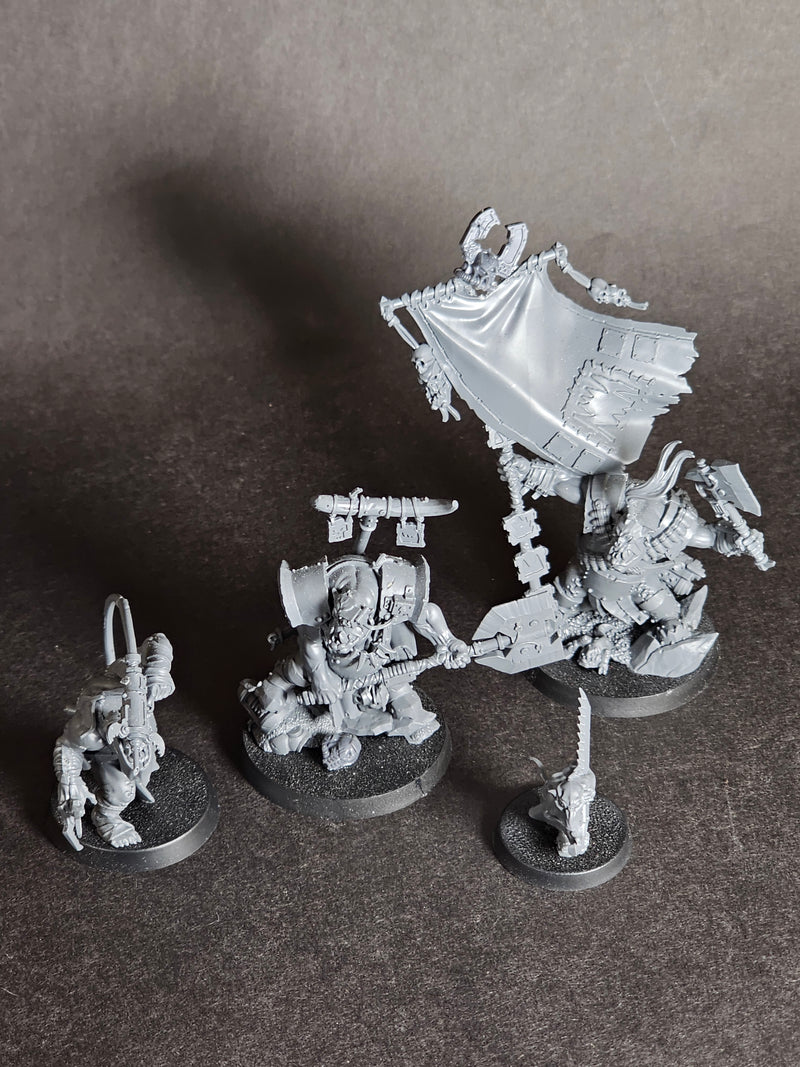 Assembled Armageddon Kommand Krew. 