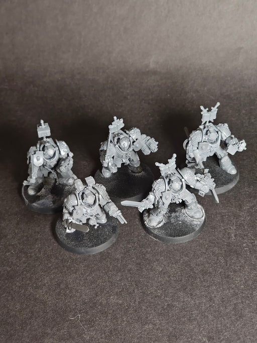 Built and assembled Grey Knights Paladin Squad.