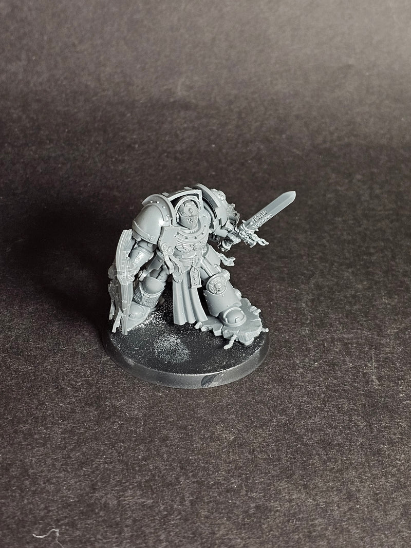 Built and assembled Captain in Terminator Armor.