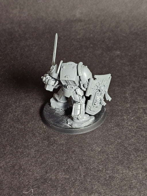 Built and assembled Captain in Terminator Armor. (2)
