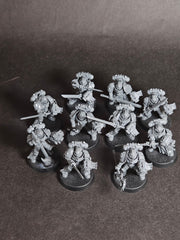 Built and assembled Grey Knights Strike Squad. (1)