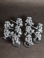 Built and assembled Grey Knights Strike Squad. (1)