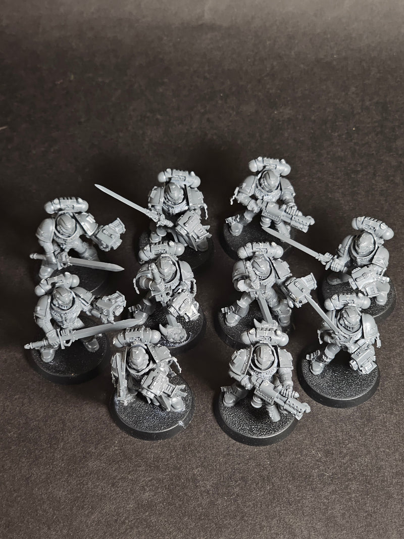 Built and assembled Grey Knights Strike Squad. (1)