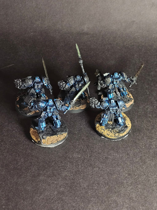Built and assembled Grey Knight Metal Terminator Squad.

Partially painted and based. (2)