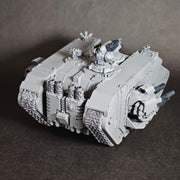 Built and partially painted Space Marines Land Raider. 2