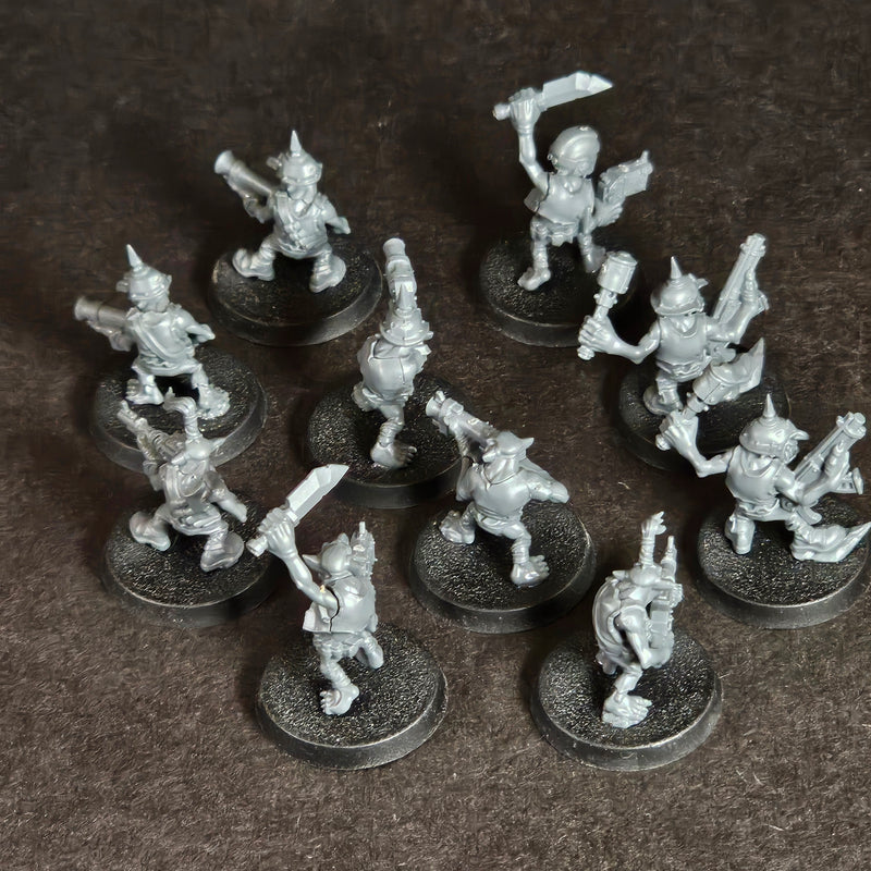 Built Ork Gretchin. 2