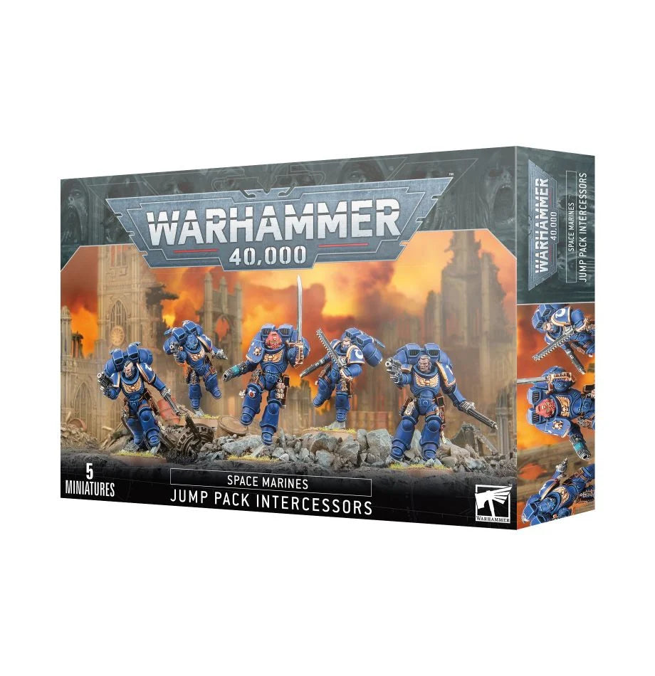 Warhammer 40k: Space Marines - Jump Pack Intercessors — Bazooka Games