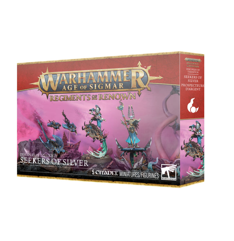 Warhammer Age of Sigmar game box with miniatures
