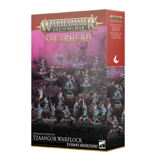 Warhammer Age of Sigmar Spearhead box with Tzaangor figures 