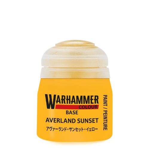 Warhammer paint 'Averland Sunset' 