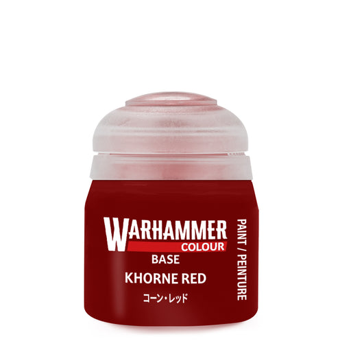 Warhammer Colour Khorne Red