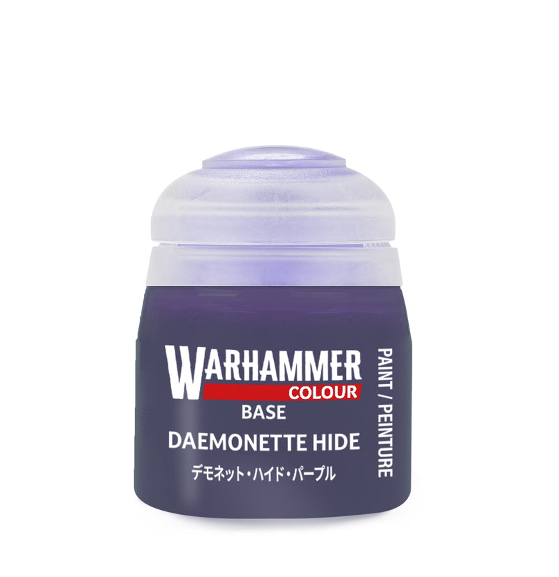 Warhammer Colour Base Paints: Daemonette Hide (12ml)