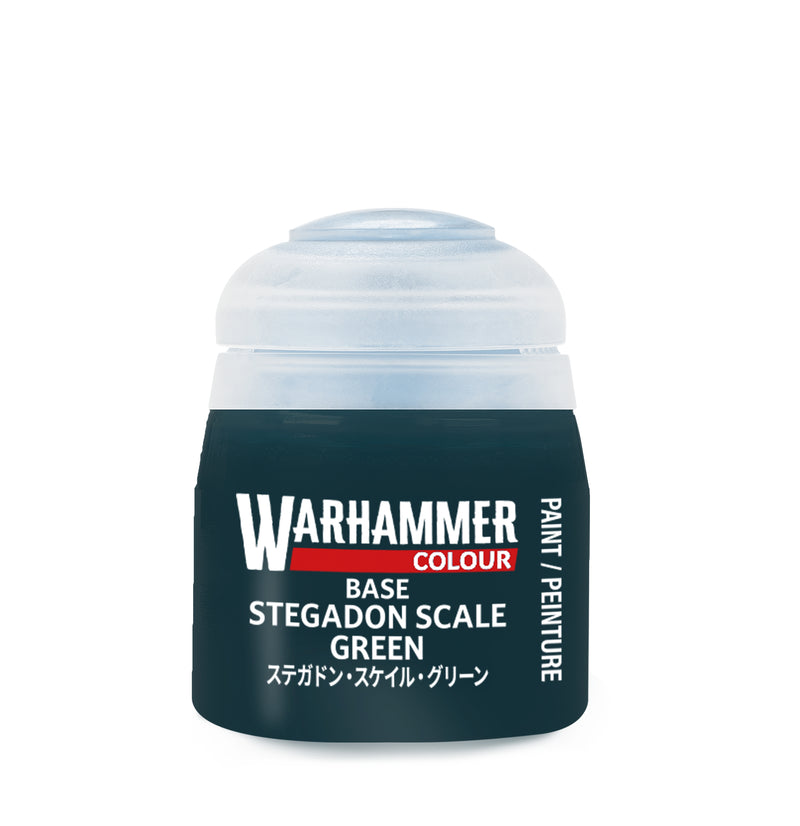 Warhammer Colour Base Paint Stegadon Scale Green