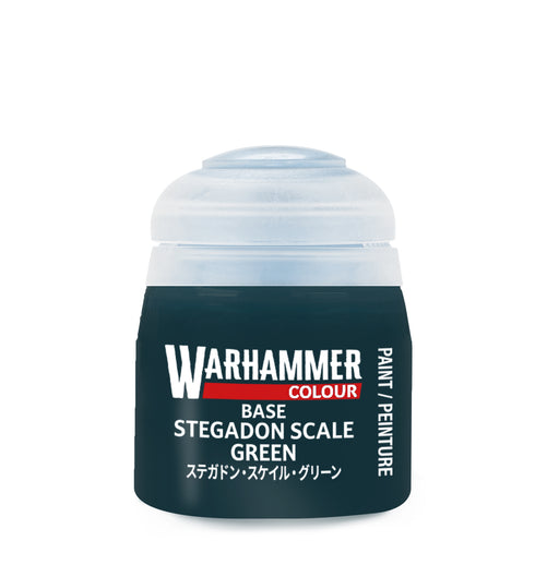 Warhammer Colour Base Paint Stegadon Scale Green