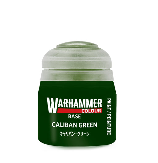 Warhammer Colour Base Paint Caliban Green