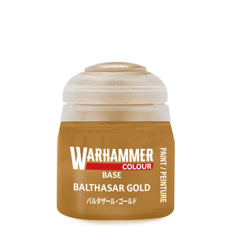 Warhammer Colour Base Paint Balthasar Gold