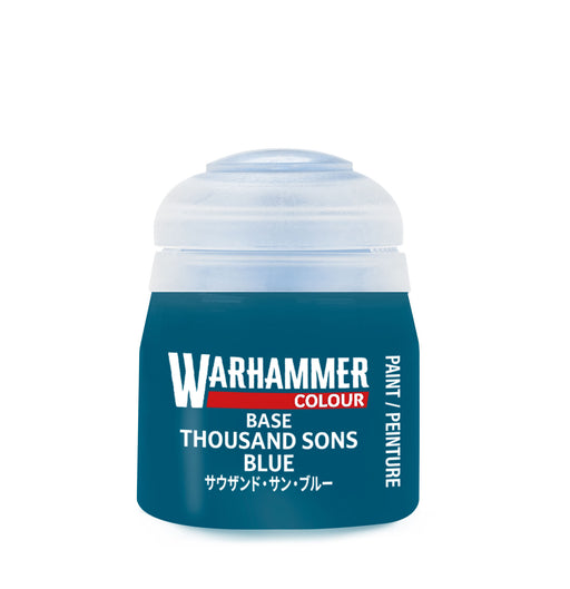 Warhammer Colour Base Paints: Thousand Sons Blue (12ml)