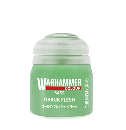 Warhammer Colour Base Paints: Orruk Flesh (12ml)