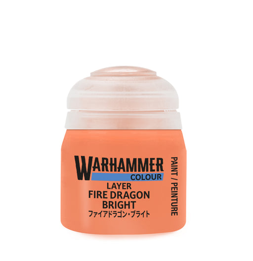 Warhammer Colour Layer Paints: Fire Dragon Bright (12ml)