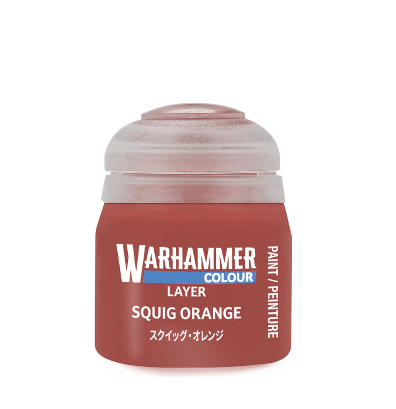 Warhammer Colour Layer Paints: Squig Orange (12ml)
