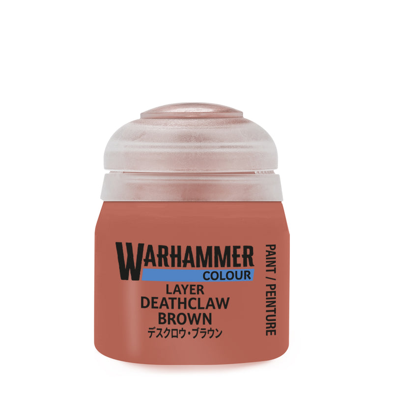 Warhammer Colour Layer Paints: Deathclaw Brown (12ml)