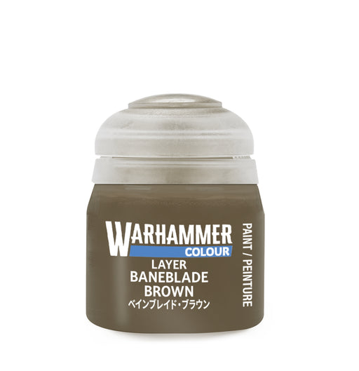Warhammer Colour Layer Paints: Baneblade Brown (12ml)