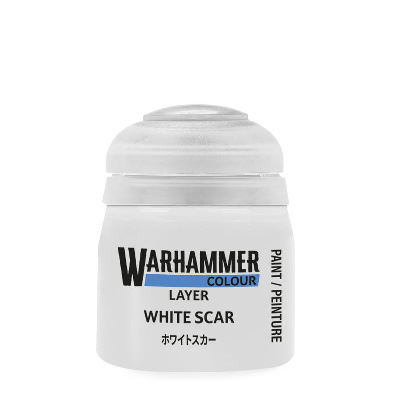 Warhammer Colour Layer Paints: White Scar (12ml)