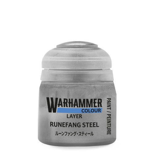 Warhammer Colour Layer Paints: Runefang Steel (12ml)