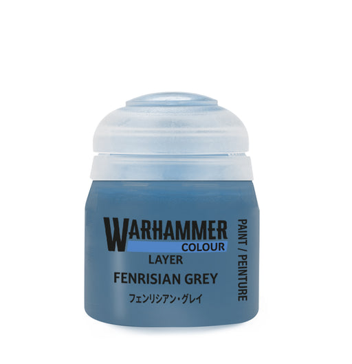 Warhammer Colour Layer Paints: Fenrisian Grey (12ml)