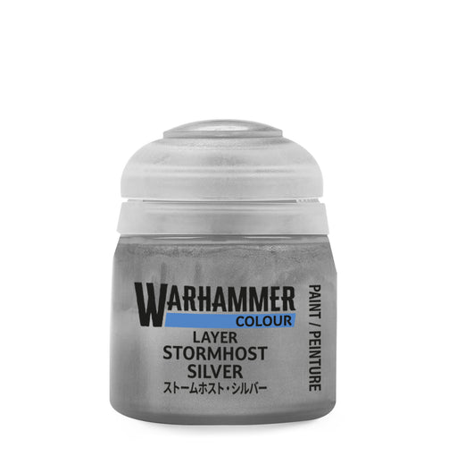 Warhammer Colour Layer Paints: Stormhost Silver (12ml)