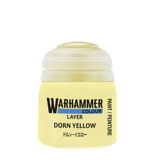 Warhammer Colour Layer Paints: Dorn Yellow (12ml)