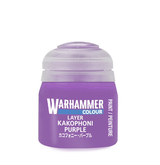 Warhammer Colour Layer Paints: Kakophoni Purple (12ml)