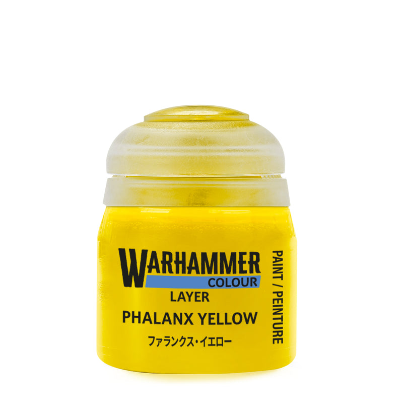 Warhammer Colour Layer Paints: Phalanx Yellow (12ml)