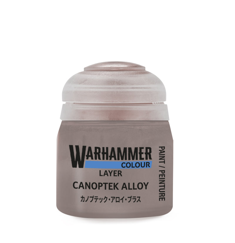 Warhammer Colour Layer Paints: Canoptek Alloy (12ml)