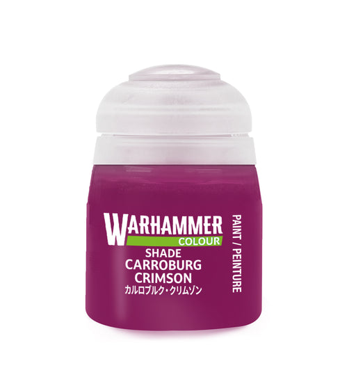 Warhammer Colour Shade Paints: Carroburg Crimson (18ml)