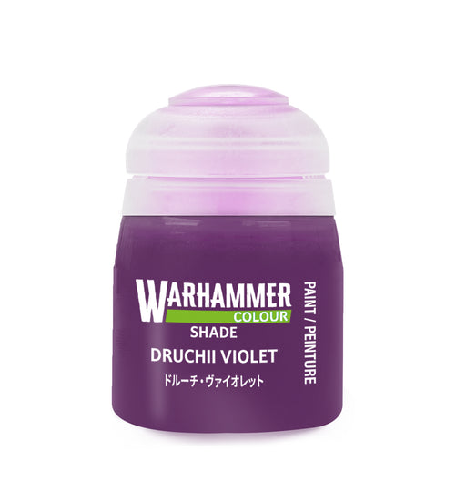 Warhammer Colour Shade Paints: Druchii Violet (18ml)