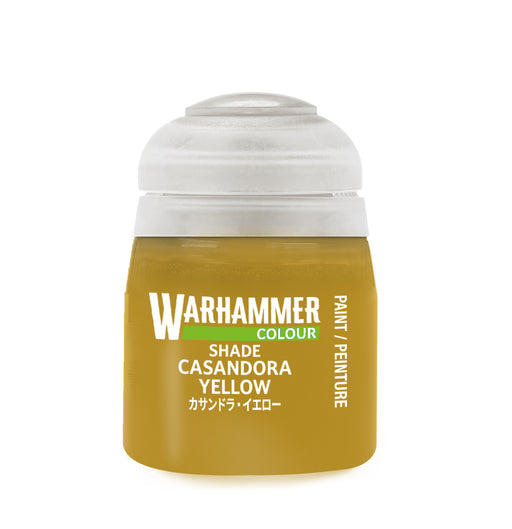 Warhammer Colour Shade Paints: Casandora Yellow (18ml)