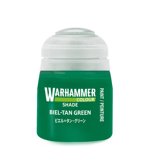 Warhammer Colour Shade Paints: Biel-Tan Green (18ml)