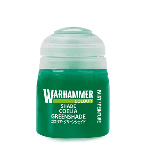 Warhammer Colour Shade Paints: Coelia Greenshade (18ml)