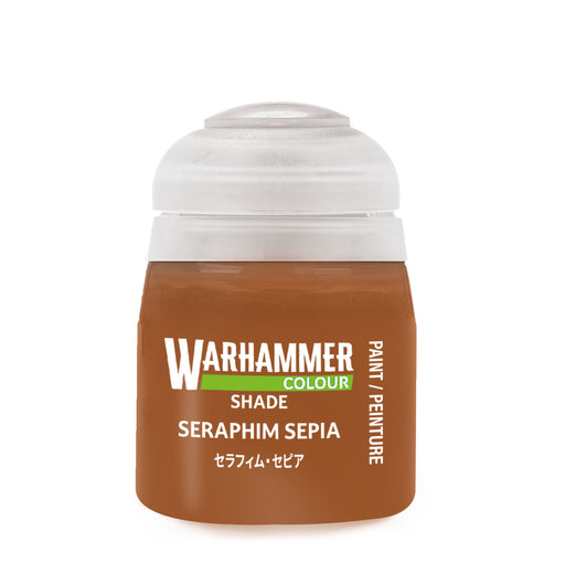 Warhammer Colour Shade Paints: Seraphim Sepia (18ml)