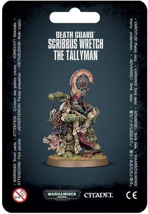 Warhammer 40k: Death Guard - Scibbus Wretch The Tallyman