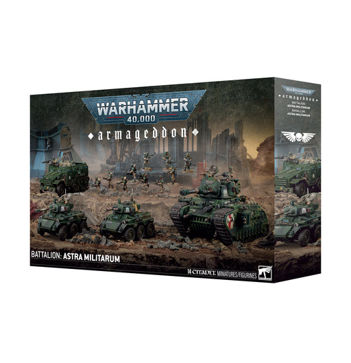 Warhammer 40,000 Armageddon Astra Militarum Battalion