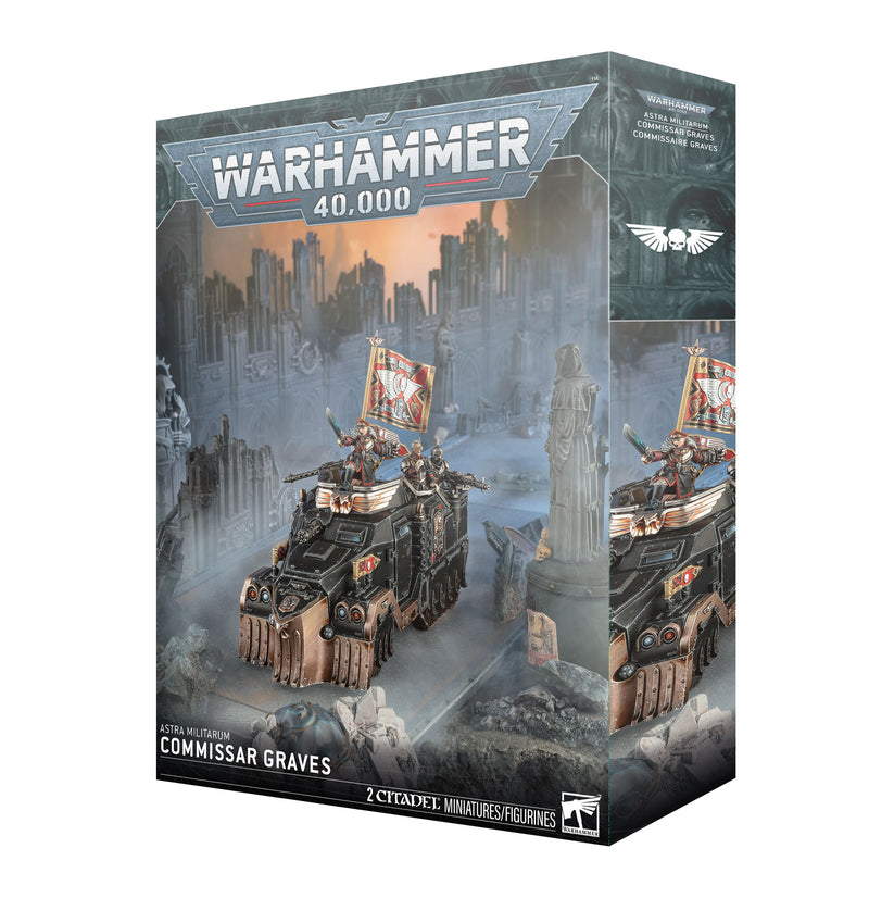 Warhammer 40,000 Astra Militarum Commissar Graves