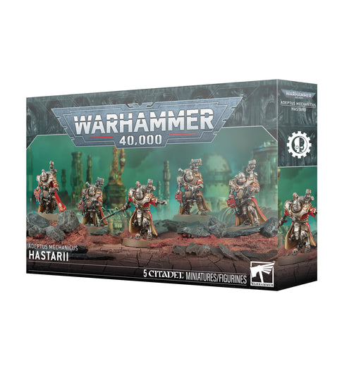 Warhammer 40,000 game box of Hastarii