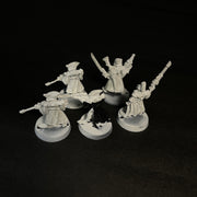 Back of Partially Primed Metal Aeldari Rangers.